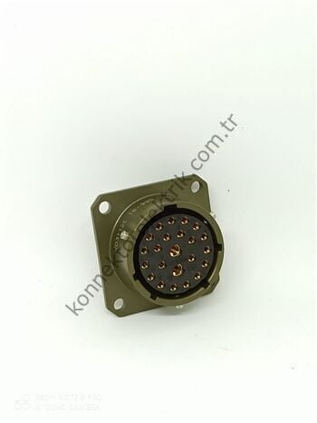 KUKDONG MS3112E 16-99S 23 Pin Metal Kasa Shell Panel Tipi Askeri Konnektör