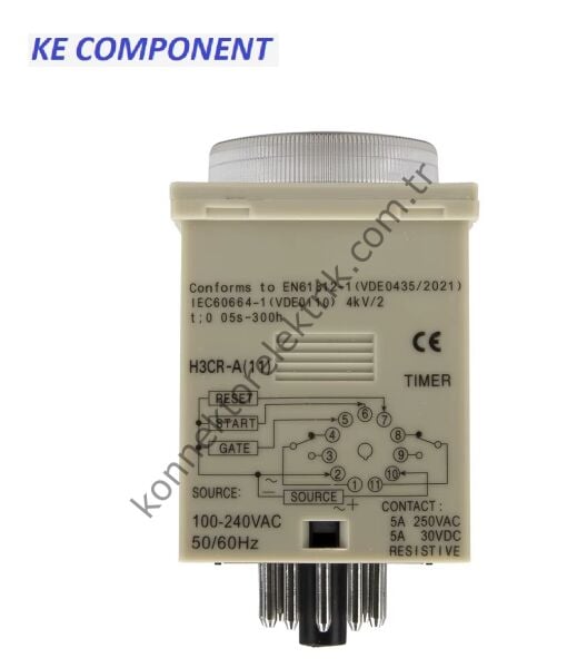 LEAGLO H3CR-A11 11 Pinli Zaman Rölesi ( OMRON H3CR-A11 Muadili )