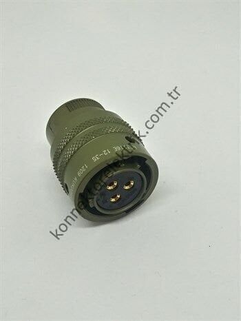 MS3116F 12-3S Shell Kablo Tipi Askeri Konnektör