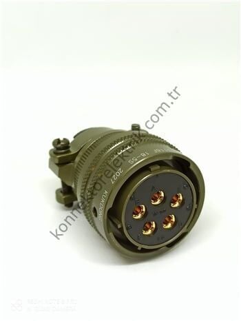 KUKDONG MS3116F 18-5S 5 Pin Metal Kasa Shell Kablo Tipi Askeri Konnektör