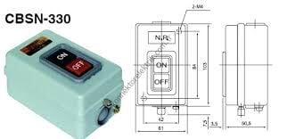 CNTD CBSN-330 Serisi Kutulu Tek Faz Şalterler
