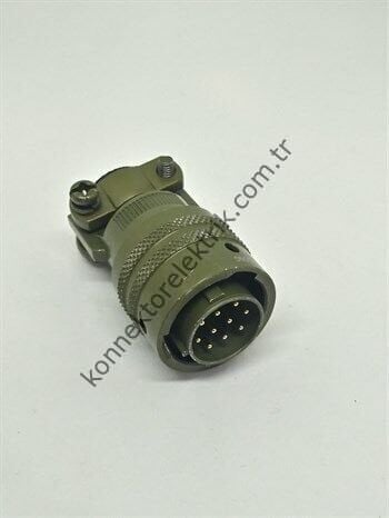 KUKDONG MS3116F 12-10P 10 Pin Metal Kasa Shell Kablo Tipi Askeri Konnektör