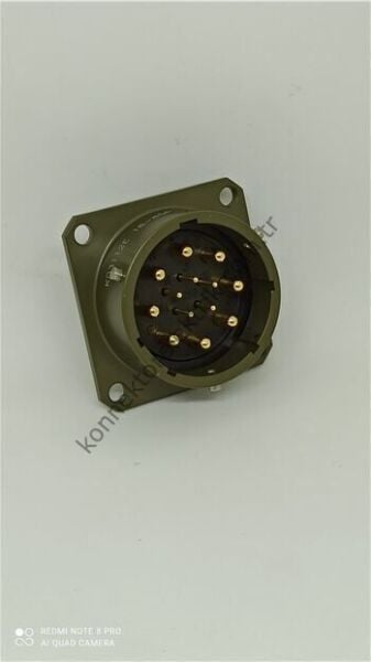 KUKDONG MS3112E 18-85P 13 Pin Metal Kasa Shell Panel Tipi Askeri Konnektör