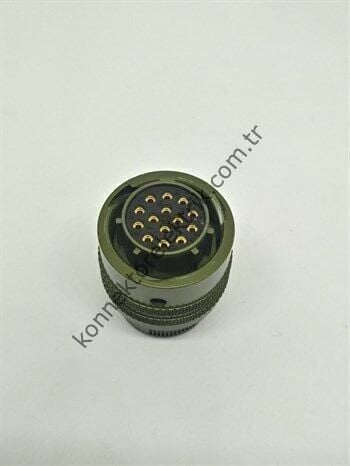 KUKDONG MS3116F 12-14S 14 Pin Metal Kasa Shell Kablo Tipi Askeri Konnektör