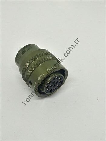 KUKDONG MS3116F 12-14S 14 Pin Metal Kasa Shell Kablo Tipi Askeri Konnektör