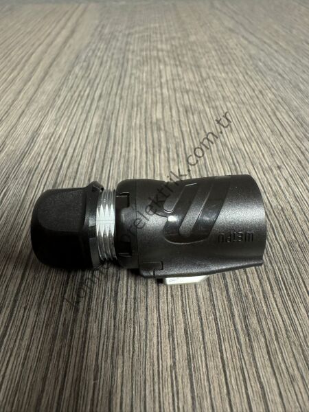 WEIPU WK16K4TE1 4 Pin IP68 Metal Kasa Kablo Tipi Dişi Su Geçirmez Konnektör