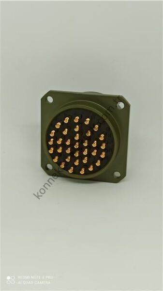 KUKDONG MS3112E 22-34P 34 Pin Metal Kasa Shell Panel Tipi Askeri Konnektör