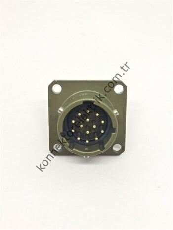 KUKDONG MS3112E 12-14P 14 Pin Metal Kasa Shell Panel Tipi Askeri Konnektör