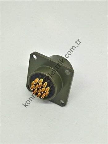 KUKDONG MS3112E 12-14P 14 Pin Metal Kasa Shell Panel Tipi Askeri Konnektör