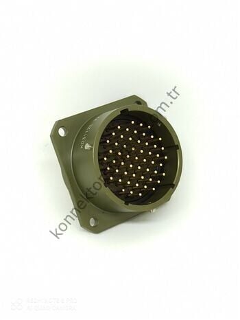 KUKDONG MS3112E 22-55P 55 Pin Metal Kasa Shell Panel Tipi Askeri Konnektör
