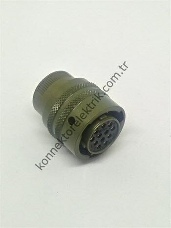 KUKDONG MS3116F 12-12S 12 Pin Metal Kasa Shell Kablo Tipi Askeri Konnektör