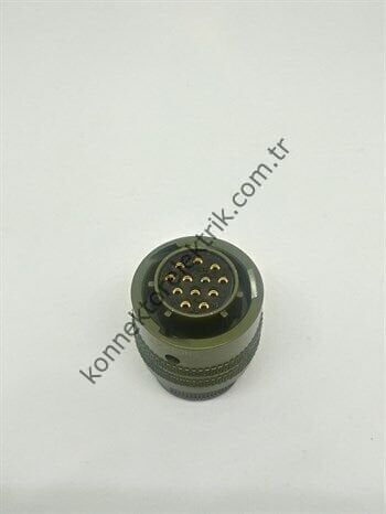 MS3116F 12-12S Shell Kablo Tipi Askeri Konnektör