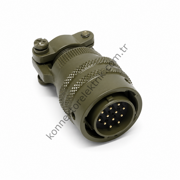 KUKDONG MS3116F 12-12P 12 Pin Metal Kasa Shell Kablo Tipi Askeri Konnektör