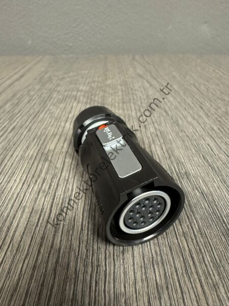 WEIPU WK20K15TE1 15 Pin IP68 Metal Kasa Kablo Tipi Dişi Su Geçirmez Konnektör
