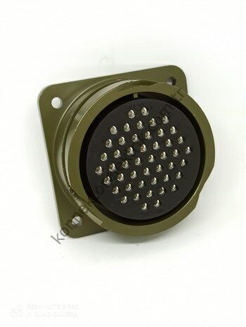 KUKDONG KDB02E 36-10S 48 Pin Metal Kasa Bayonet Panel Tipi Askeri Konnektör