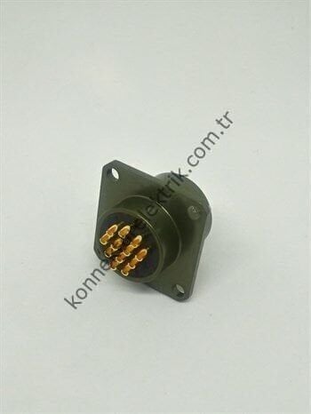 KUKDONG MS3112E 12-12S 12 Pin Metal Kasa Shell Panel Tipi Askeri Konnektör
