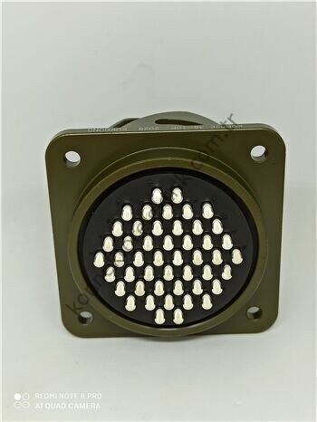 KDB02E 36-10P Bayonet Panel Tipi Askeri Konnektör