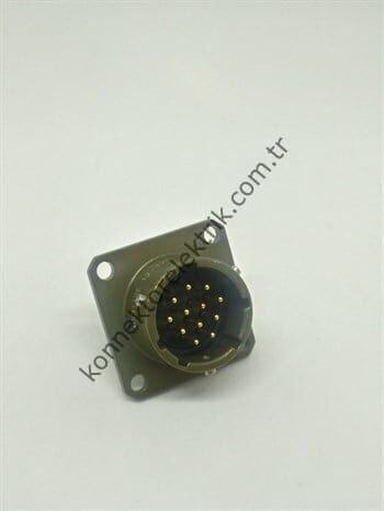 KUKDONG MS3112E 12-12P 12 Pin Metal Kasa Shell Panel Tipi Askeri Konnektör