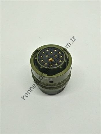 KUKDONG MS3116F 14-15S 15 Pin Metal Kasa Shell Kablo Tipi Askeri Konnektör