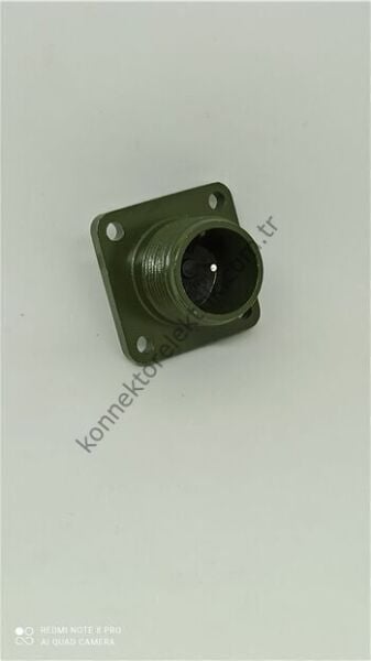 KUKDONG MS3102E 12S-4P 1 Pin Metal Kasa Panel Tipi Erkek Askeri Konnektör