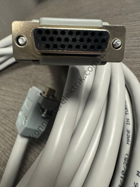 HZ CONNECTORS DSUB DB25F Dişi Konnektörlü 10mt Data/PLC Haberleşme Kablosu