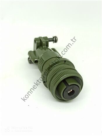 KUKDONG MS3106F 12-5S 1 Pin Metal Kasa Kablo Tipi Dişi Askeri Konnektör