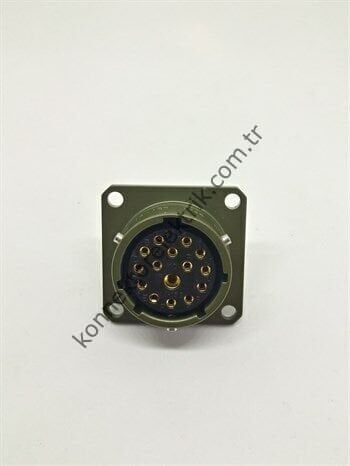 KUKDONG MS3112E 14-15S 15 Pin Metal Kasa Shell Panel Tipi Askeri Konnektör