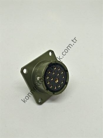 KUKDONG MS3112E 14-15S 15 Pin Metal Kasa Shell Panel Tipi Askeri Konnektör