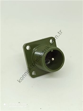 KUKDONG MS3102E 12-5P 1 Pin Metal Kasa Panel Tipi Erkek Askeri Konnektör