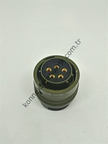 KUKDONG MS3116F 14-5S 5 Pin Metal Kasa Shell Kablo Tipi Askeri Konnektör