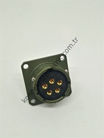 KUKDONG MS3112E 14-5S 5 Pin Metal Kasa Shell Panel Tipi Askeri Konnektör