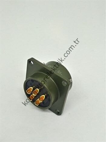 KUKDONG MS3112E 14-5S 5 Pin Metal Kasa Shell Panel Tipi Askeri Konnektör