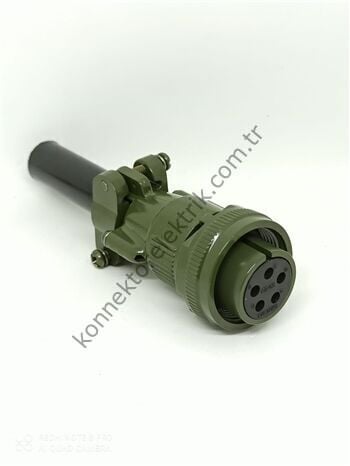 KUKDONG MS3106F 16S-8S 5 Pin Metal Kasa Kablo Tipi Dişi Askeri Konnektör