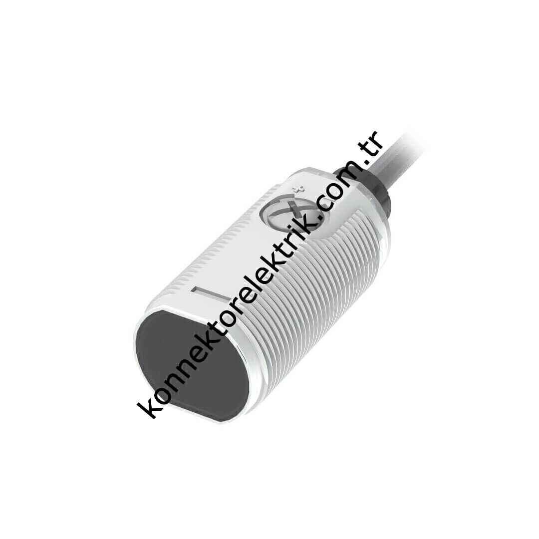 LANBAO PSST Serisi 2 mt. Kablolu Paslanmaz Metal Kısa Gövde Karşılıklı 10 mt. Algılama Işık Kaynağı Çıkışlı DC Fotosel