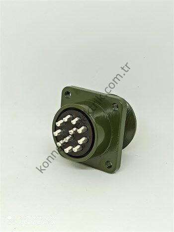 KUKDONG MS3102E 20-33P 11 Pin Metal Kasa Panel Tipi Erkek Askeri Konnektör