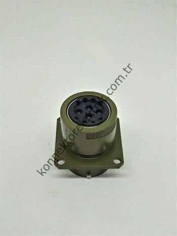 KUKDONG MS3110F 14-12S 12 Pin Metal Kasa Shell Panel Tipi Askeri Konnektör