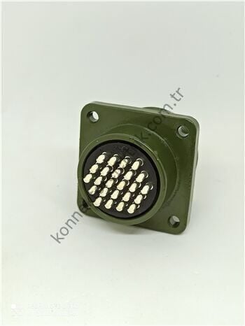 KUKDONG MS3102E 20A24P 24 Pin Metal Kasa Panel Tipi Erkek Askeri Konnektör