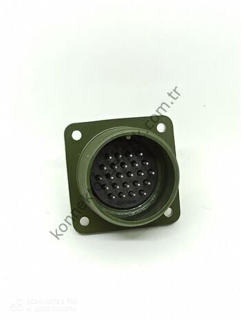 KUKDONG MS3102E 20A24P 24 Pin Metal Kasa Panel Tipi Erkek Askeri Konnektör