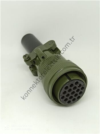 KUKDONG MS3106F 20A48S 19 Pin Metal Kasa Kablo Tipi Dişi Askeri Konnektör