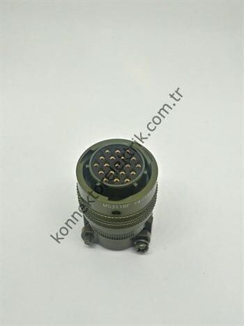 KUKDONG MS3116F 14-19S 19 Pin Metal Kasa Shell Kablo Tipi Askeri Konnektör