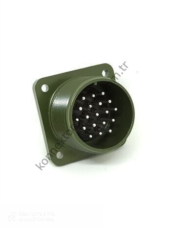 KUKDONG MS3102E 20A48P 19 Pin Metal Kasa Panel Tipi Erkek Askeri Konnektör