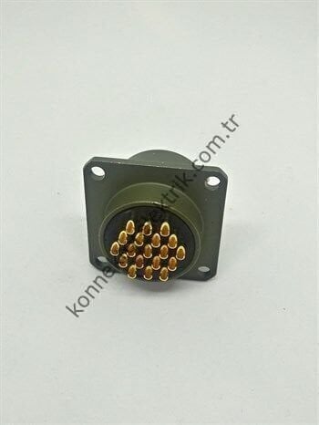 KUKDONG MS3112E 14-19S 19 Pin Metal Kasa Shell Panel Tipi Askeri Konnektör