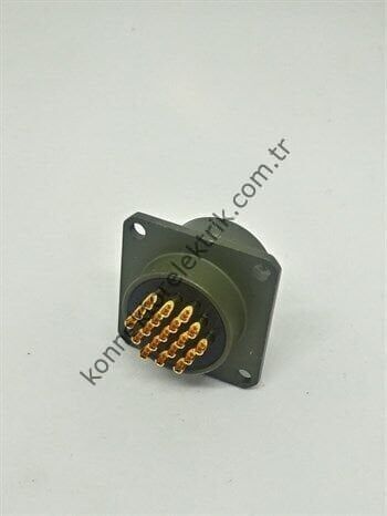 KUKDONG MS3112E 14-19P 19 Pin Metal Kasa Shell Panel Tipi Askeri Konnektör