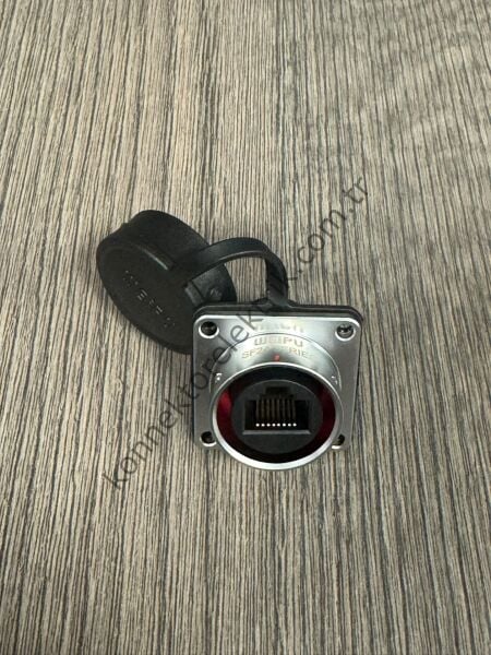 WEIPU SF2413/SRJ45 IP67 Metal Kasa Panel Tipi Dişi RJ45 Konnektör