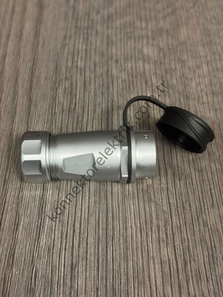 WEIPU SF2411/SRJ45 IP67 Metal Kasa Karşıt Kablo Tipi Dişi RJ45 Konnektör