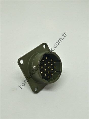 KUKDONG MS3112E 14-18P 18 Pin Metal Kasa Shell Panel Tipi Askeri Konnektör