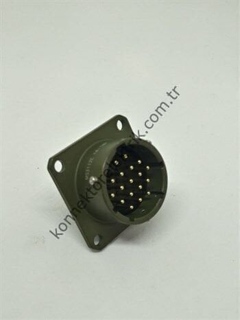 KUKDONG MS3112E 14-18P 18 Pin Metal Kasa Shell Panel Tipi Askeri Konnektör