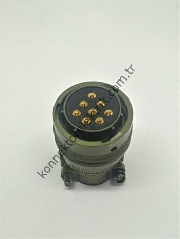 KUKDONG MS3116F 16-8S 8 Pin Metal Kasa Shell Kablo Tipi Askeri Konnektör