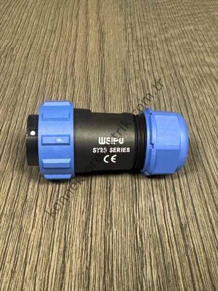 WEIPU SY2510/PRJ45 IP67 Plastik Kasa Kablo Tipi Erkek RJ45 Konnektör