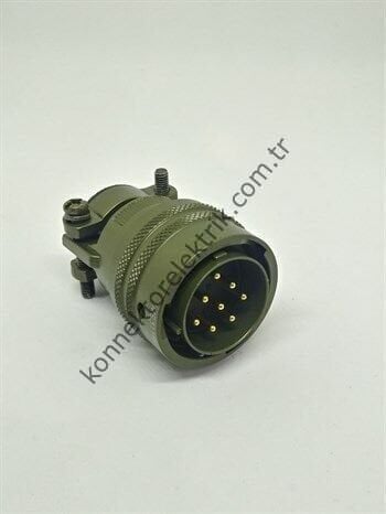KUKDONG MS3116F 16-8P 8 Pin Metal Kasa  Shell Kablo Tipi Askeri Konnektör